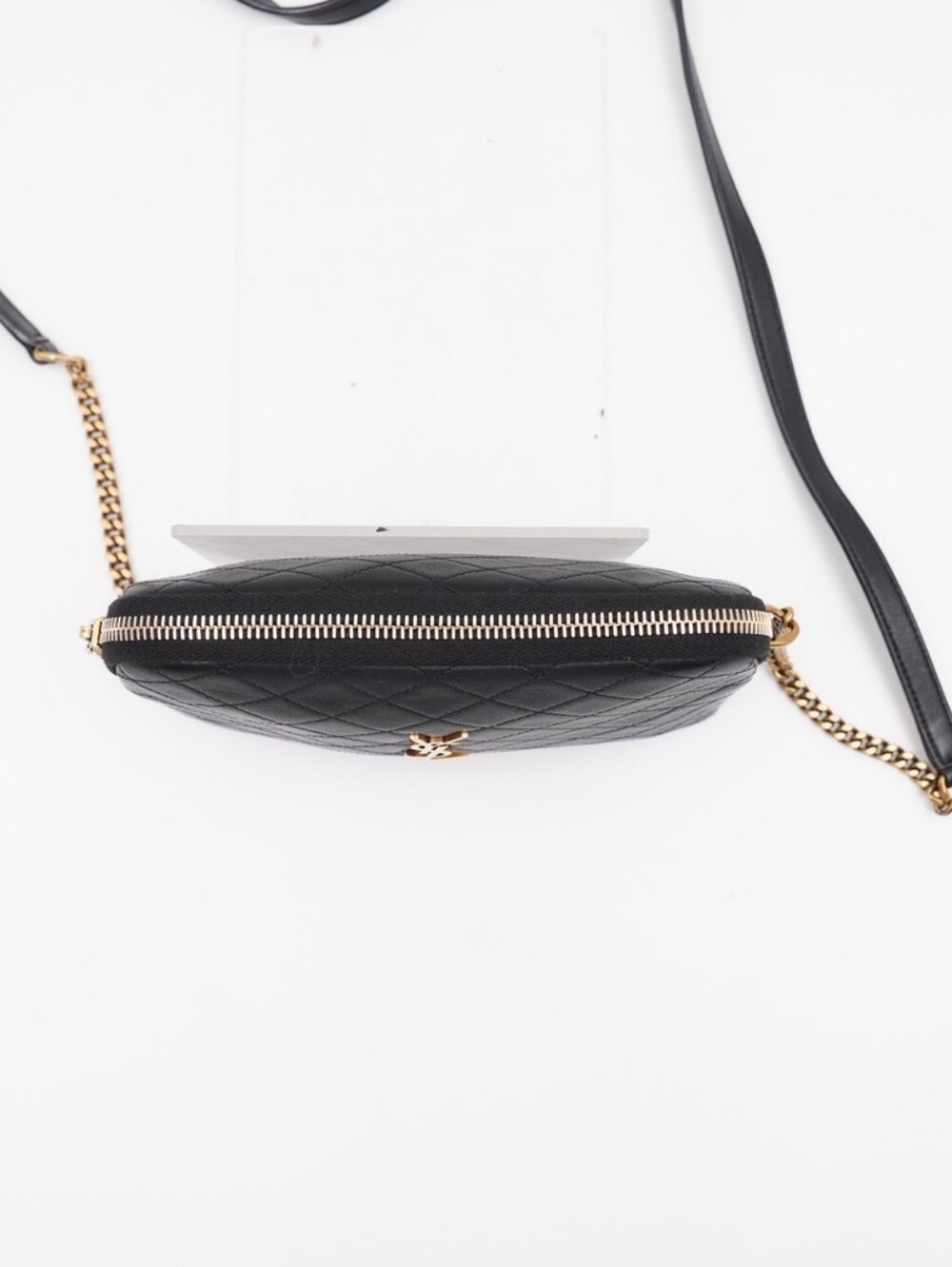 CK64 💕 Saint Laurent Lambskin Quilted Gaby Zipped Crossbody - Picture 4 of 13